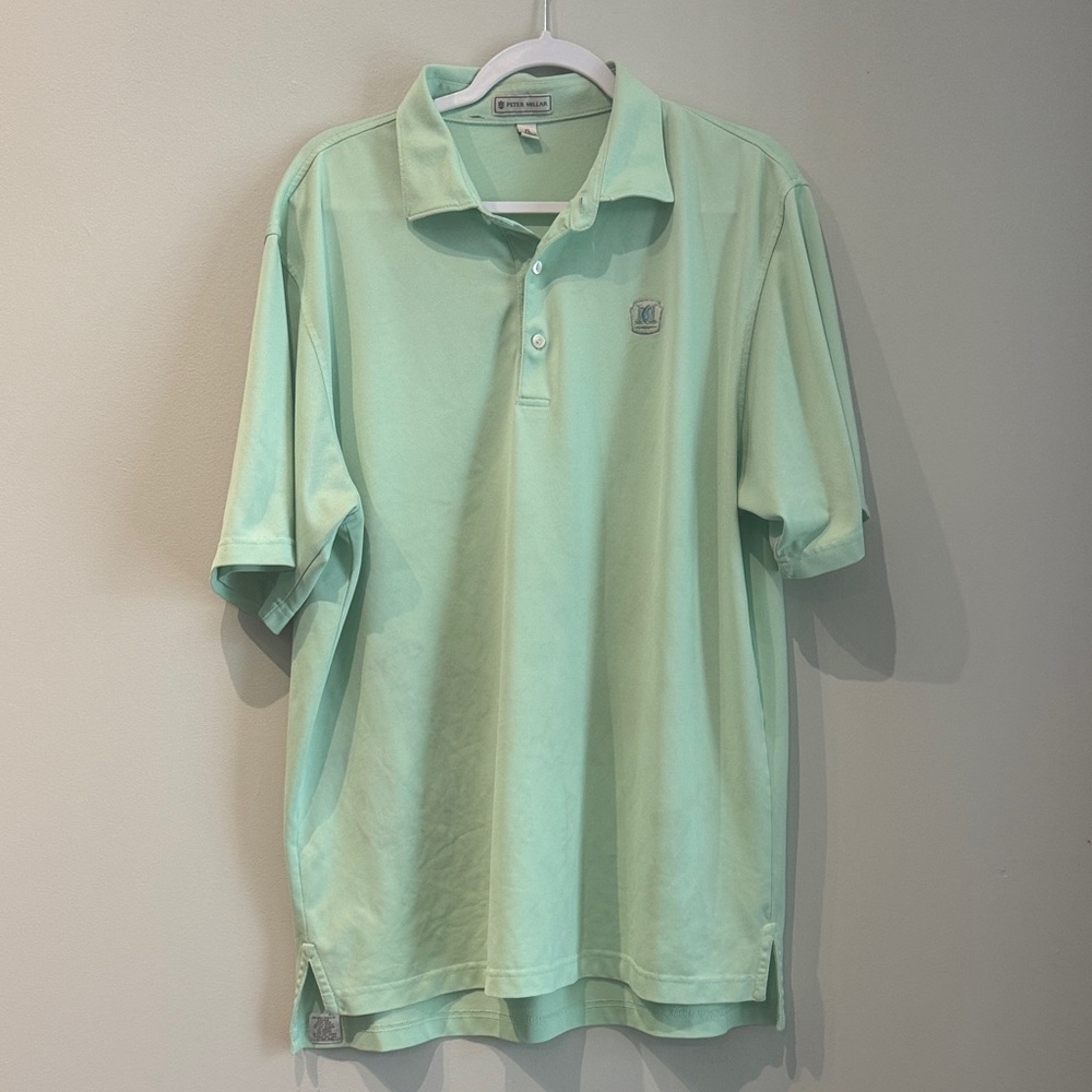 Peter Millar Mint Green Polo Shirt